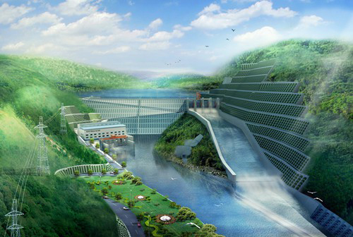 澄江老挝南塔河1号水电站项目